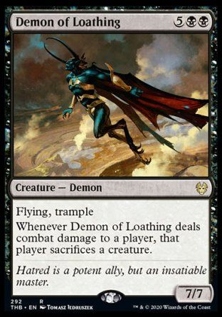 Demon of Loathing (Theros Beyond Death) Trading Card