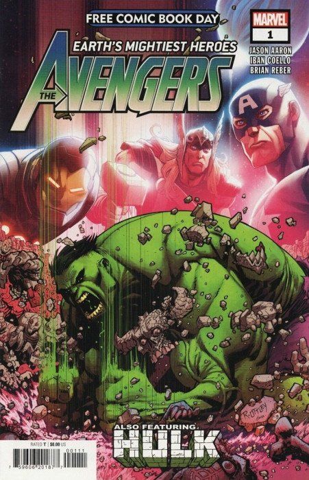 Free Comic Book Day 2021: Avengers/Hulk #1 Comic