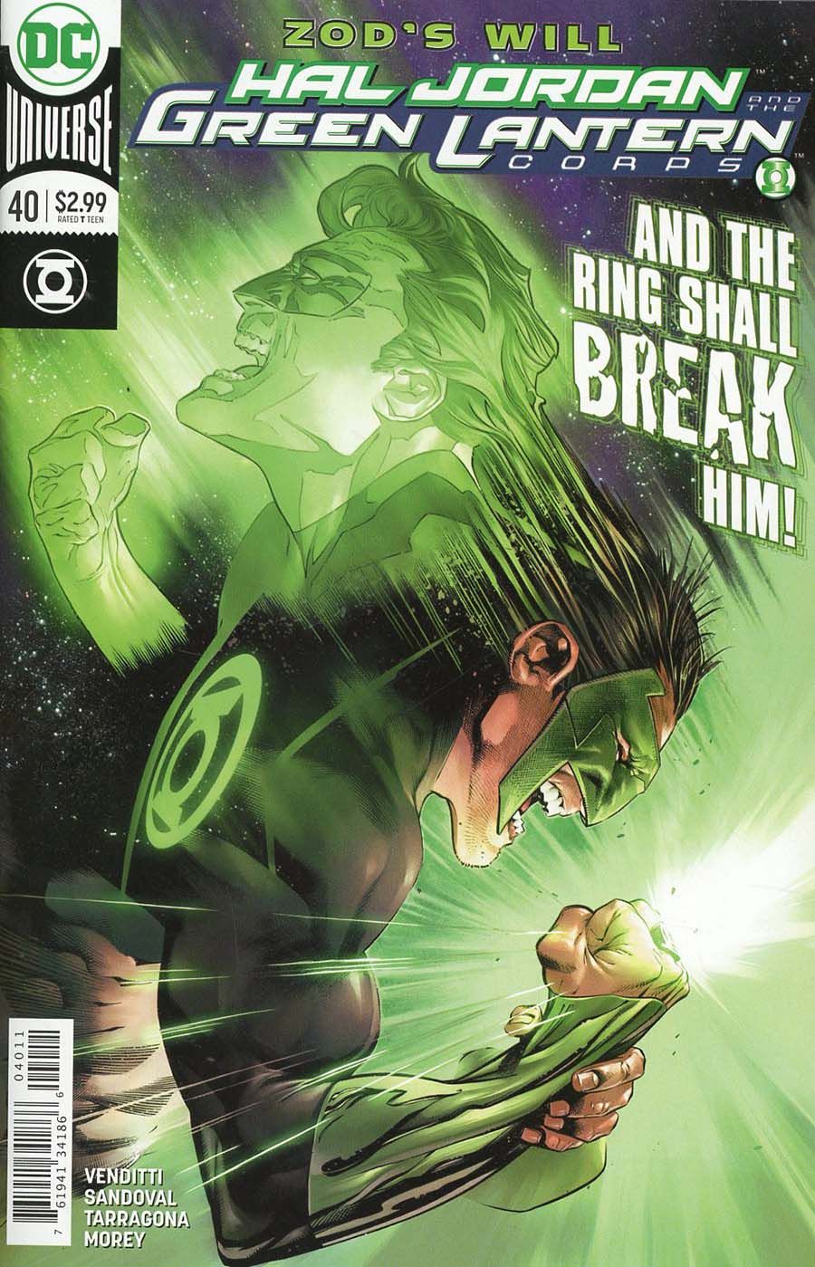 Hal Jordan & The Green Lantern Corps #40 Comic