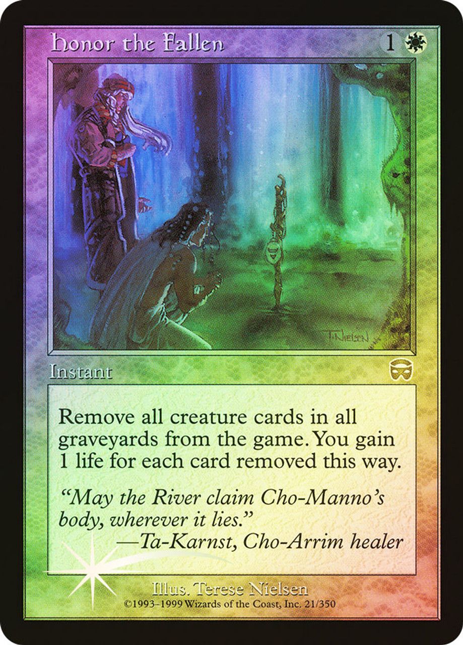 Honor the Fallen (Mercadian Masques - Foil) Trading Card