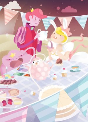 Adventure Time Fionna &amp; Cake Card Wars #6 (Sub Dunlap Variant)