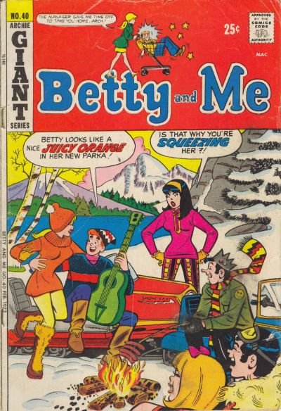 Betty and Me #40 Comic