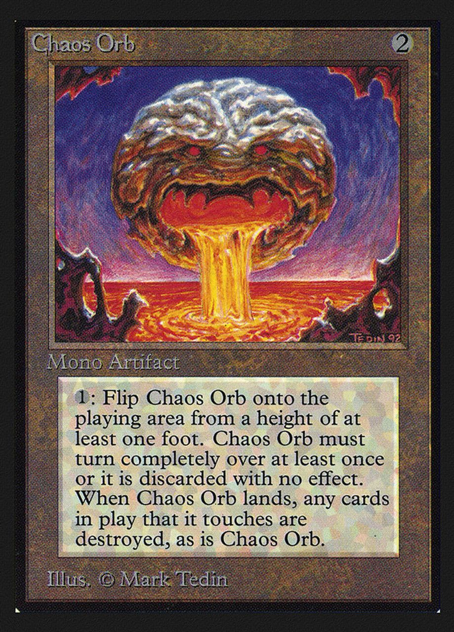 Chaos Orb (Collector's Edition) Trading Card