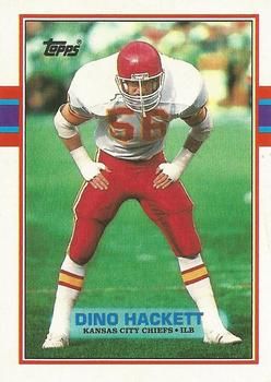 Dino Hackett 1989 Topps #351 Sports Card