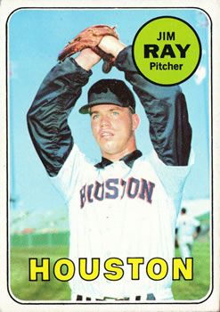 Jim Ray 1969 Topps #257 Sports Card