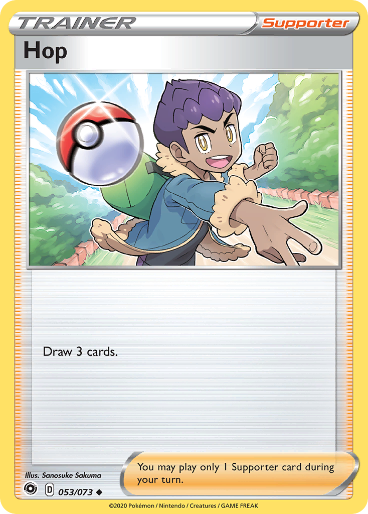 Hop (53/73) - Champion's Path Pokémon Card