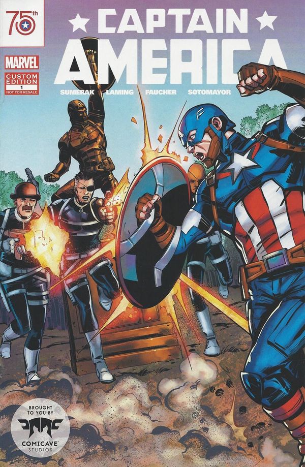Captain America Comicave Custom Edition #1