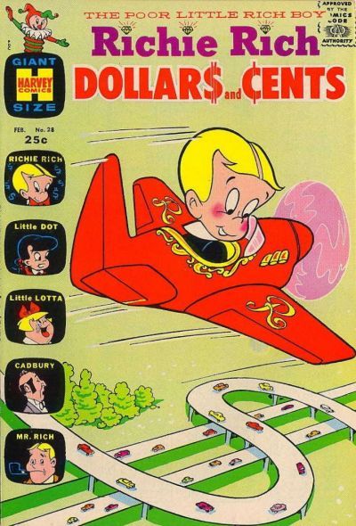 Richie Rich Dollars and Cents #28 Comic