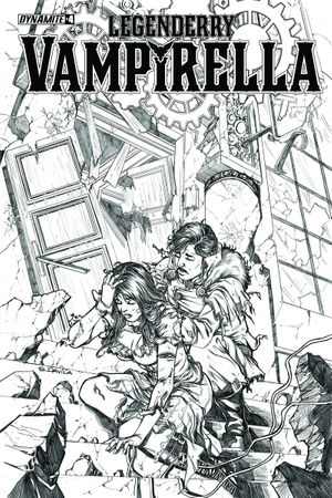 Legenderry Vampirella #4 (10 Copy Davila B&amp;w Cover)