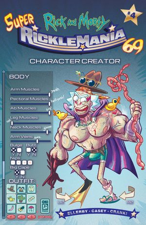 Rick And Morty Ricklemania #4 (Cvr B Fred C Stresing Variant)