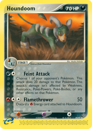 Houndoom (34/97) - Dragon