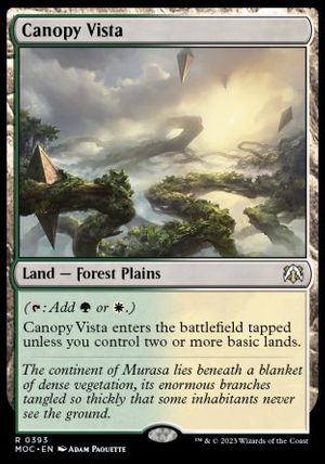 Canopy Vista (March of the Machine Commander Decks)