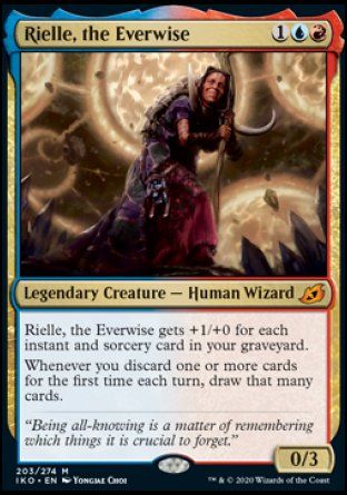 Rielle, the Everwise (Ikoria Lair of Behemoths) Trading Card