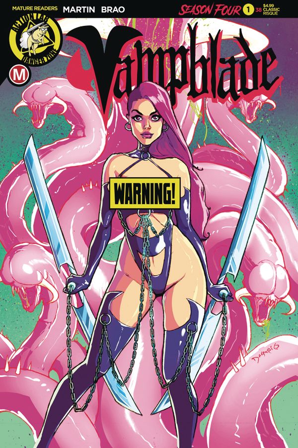 Vampblade: Season 4 #1 (Cover D Desario Risque)