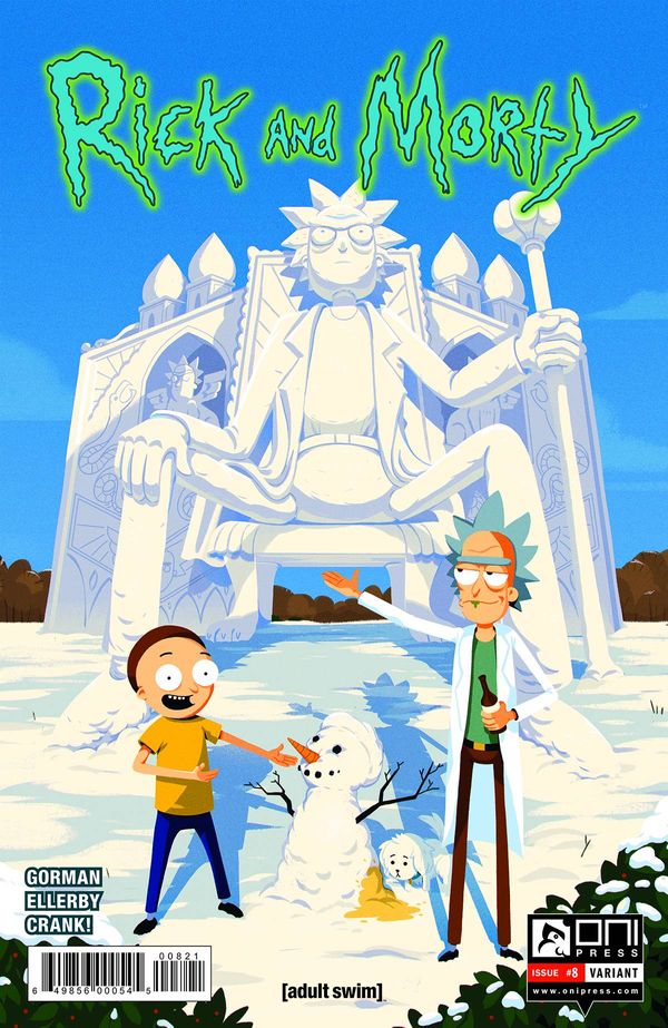 Rick and Morty #8 (Cover Variant Bletsis)