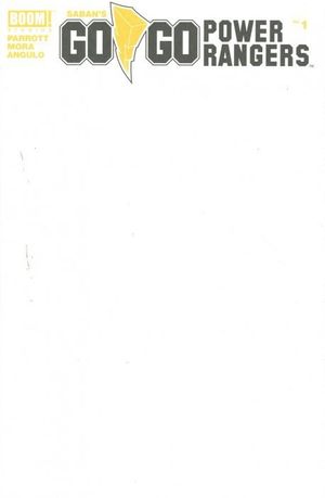 Saban's Go Go Power Rangers #1 (Unlock Blank Sketch Variant)
