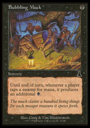 Bubbling Muck (Urza's Destiny) Trading Card