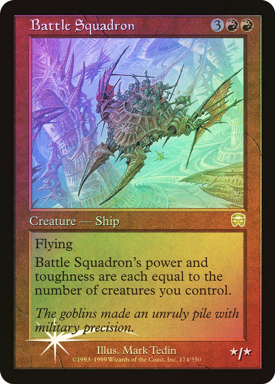 Battle Squadron (Mercadian Masques - Foil) Trading Card