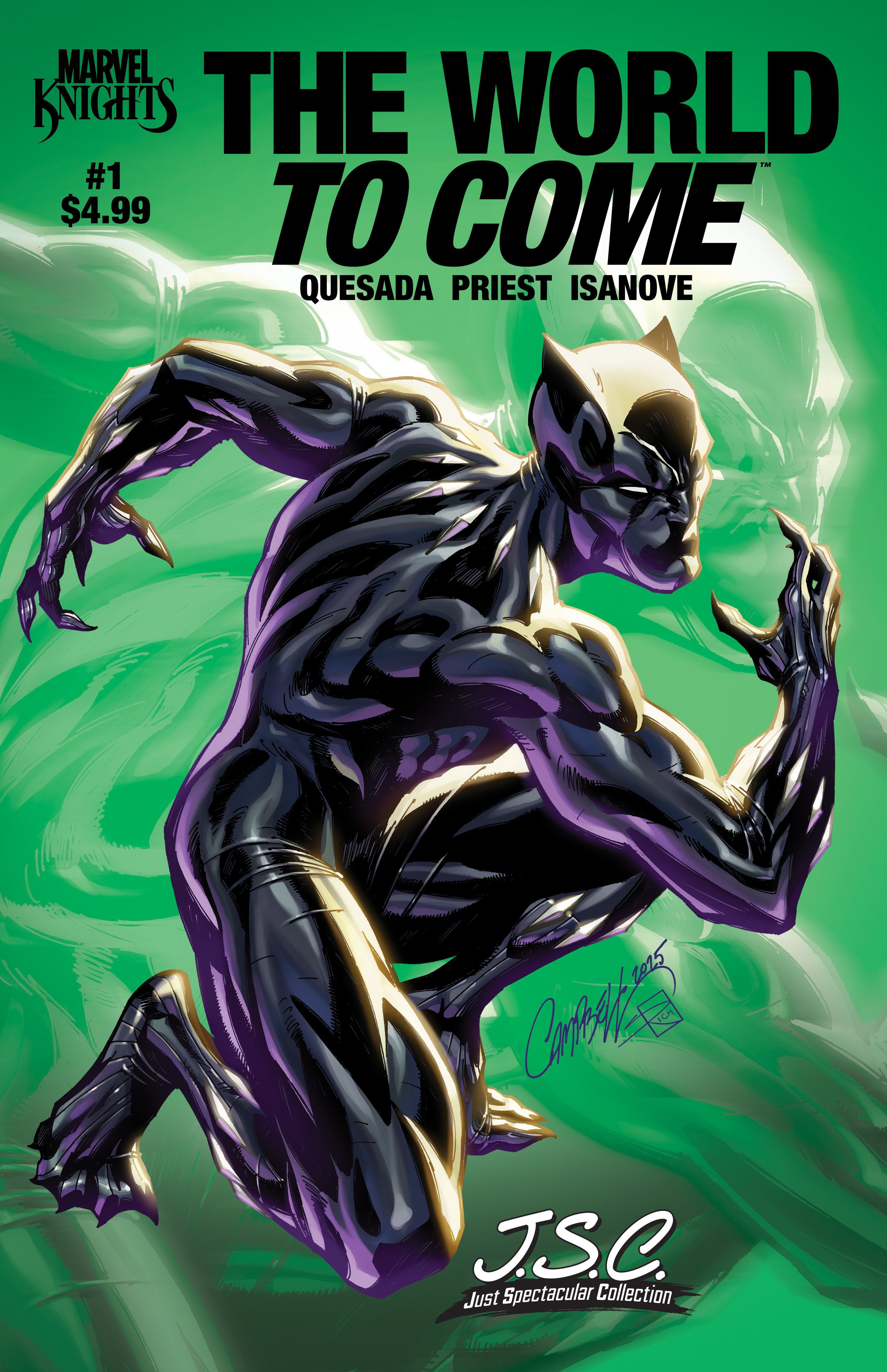 Marvel Knights: The World To Come #3 (J. Scott Campbell Just Spectacular Collection Variant) Comic