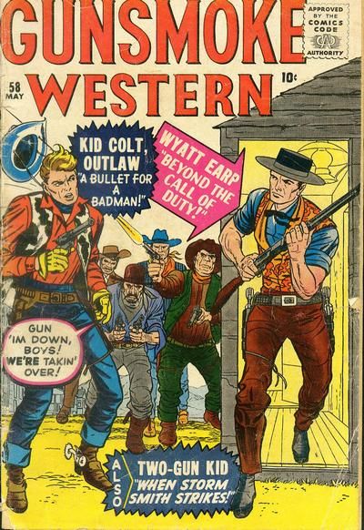 Gunsmoke Western #58 Comic
