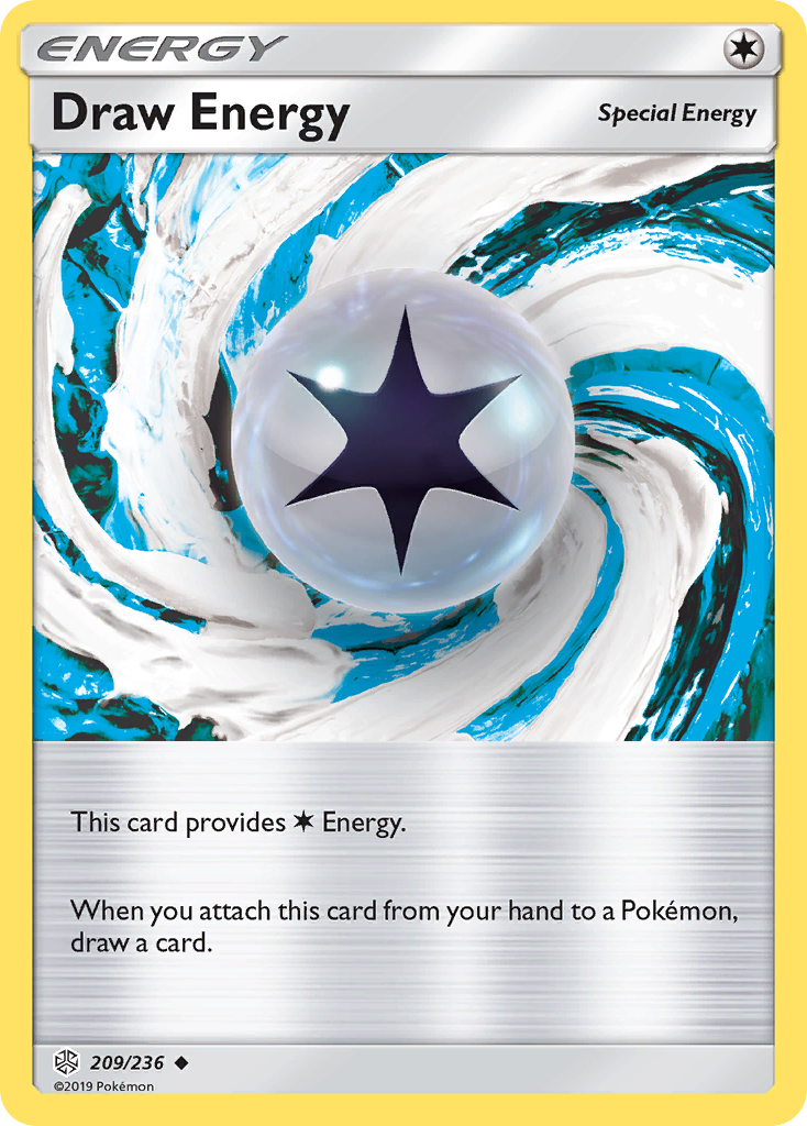 Draw Energy (209/236) - Cosmic Eclipse Pokémon Card