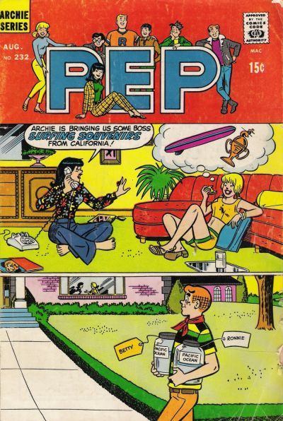 Pep Comics #232 Comic