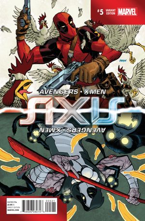Avengers And X-men Axis #5 (Inversion Variant)
