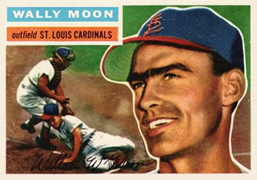 Wally Moon 1956 Topps #55 Sports Card