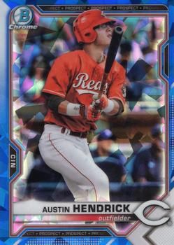 Austin Hendrick 2021 Bowman Sapphire Edition Baseball #BCP-55 Sports Card