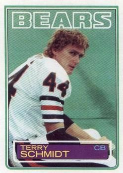 Terry Schmidt 1983 Topps #37 Sports Card