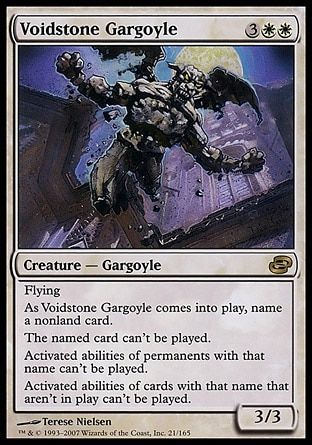 Voidstone Gargoyle (Planar Chaos) Trading Card