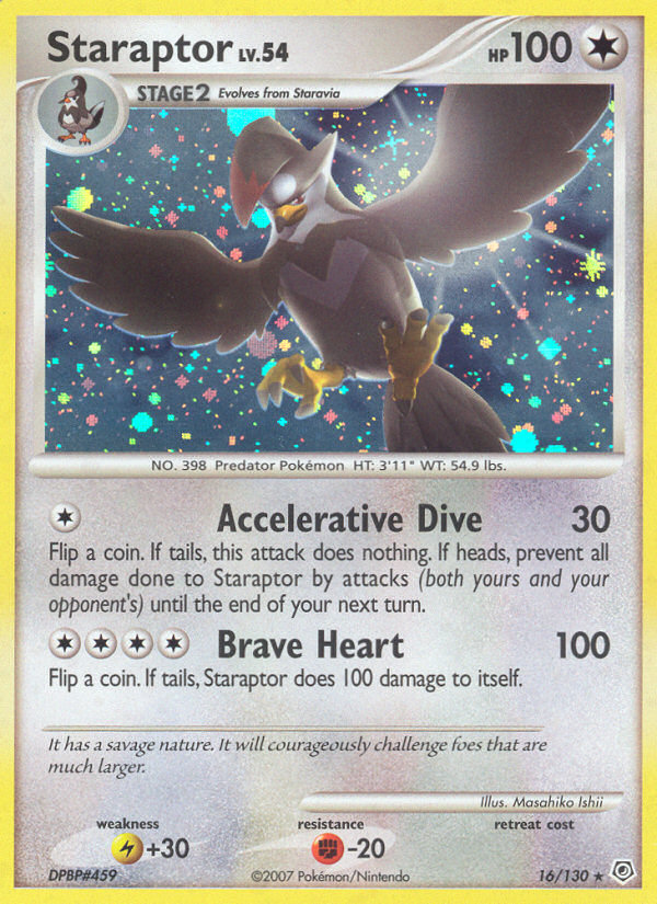 Staravia Pokémon Card