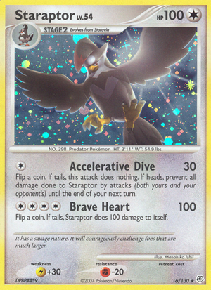 Staraptor (16/130) - Diamond & Pearl