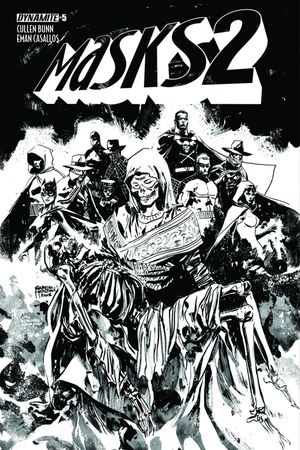 Masks 2 #5 (Cover G 30 Copy Hardman B&amp;w In)