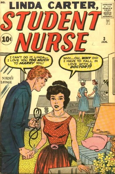 Linda Carter, Student Nurse #3 Comic