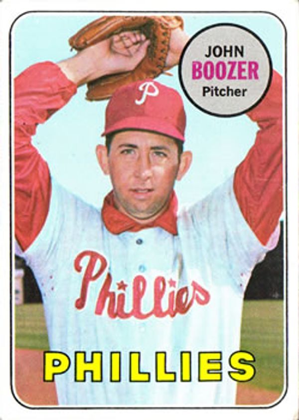 John Boozer 1969 Topps #599