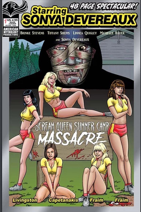 Starring Sonya Devereaux Scream Queens Summer Camp Massacre #1 Comic