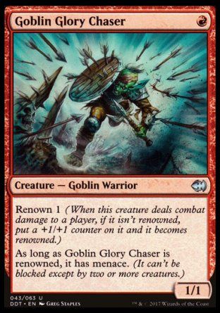 Goblin Glory Chaser (Merfolks vs. Goblins) Trading Card