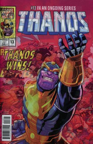 Thanos #13 cgc 9.8 lenticular cover fashion