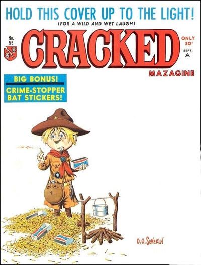 Cracked #55 Comic