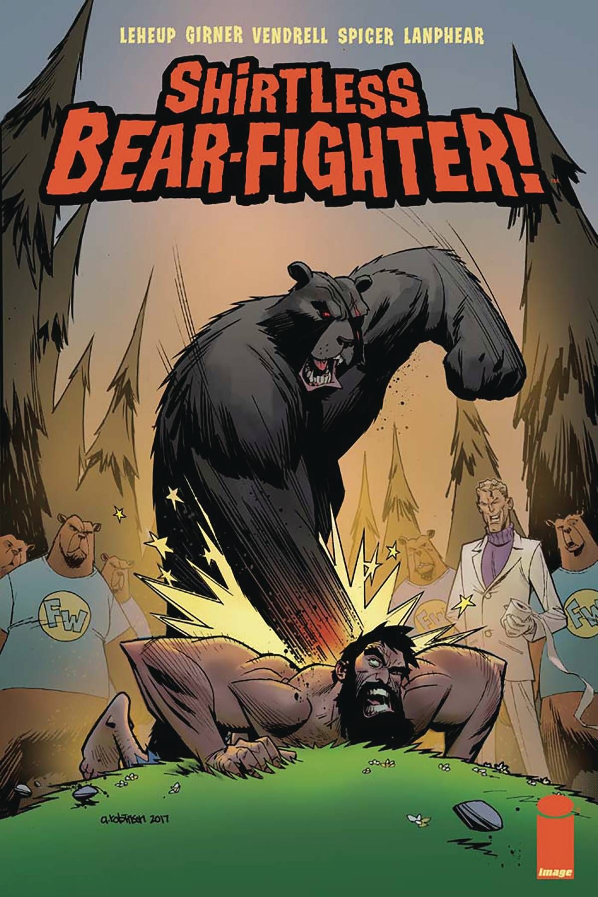 Shirtless Bear-Fighter #3 Comic