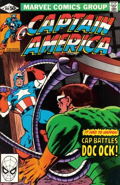 Captain America #259 Comic