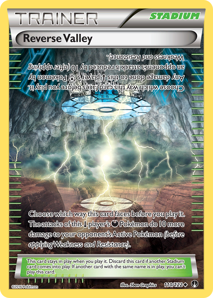 Reverse Valley (Trainer: Stadium) (110/122) - BREAKpoint Pokémon Card