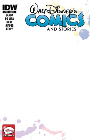 Walt Disney's Comics and Stories #721 (Blank Sketch Cover)