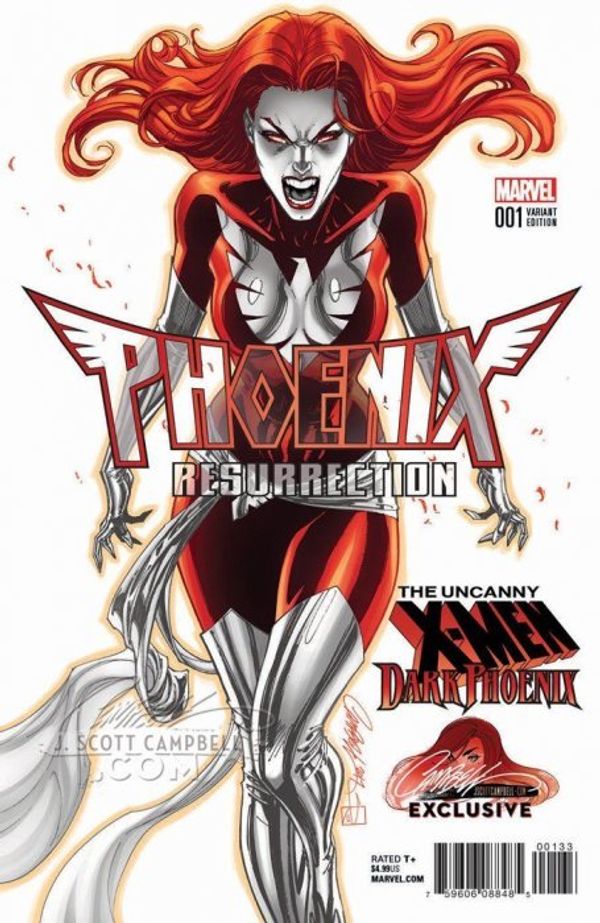 Phoenix Resurrection: The Return of Jean Grey #1 (JScottCampbell.com Edition H)
