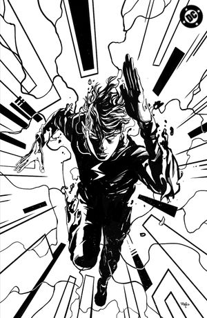 Absolute Flash #1 (Cvr K Inc 1:100 Nick Robles Black & White Card Stock Variant)