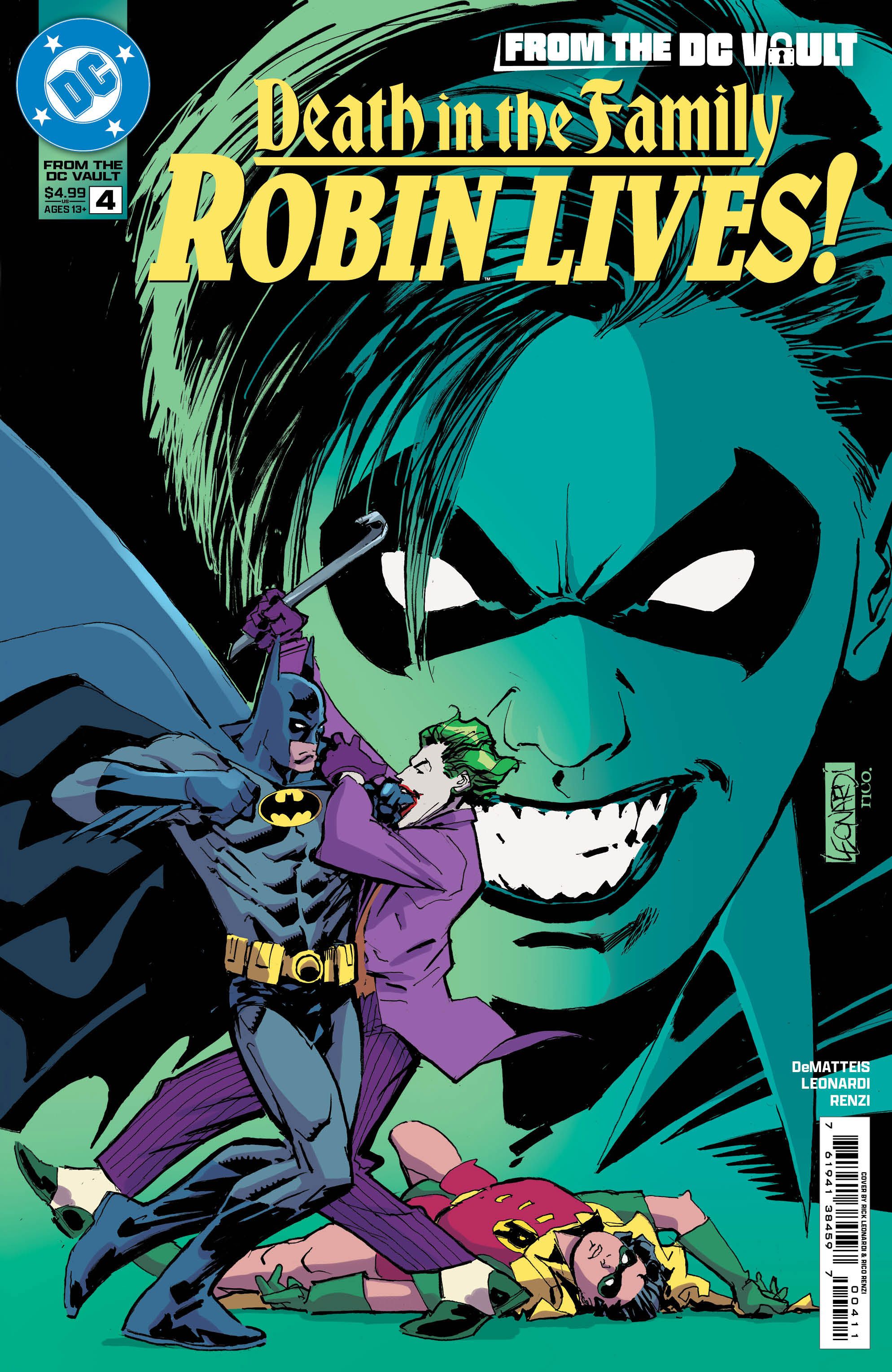 From the DC Vault: Death in the Family - Robin Lives #4 Comic