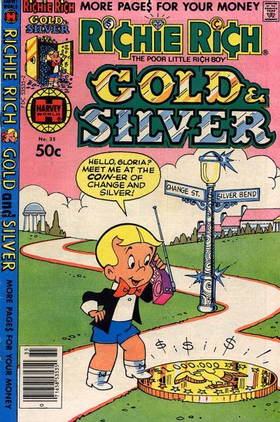 Richie Rich Gold and Silver #35 Comic