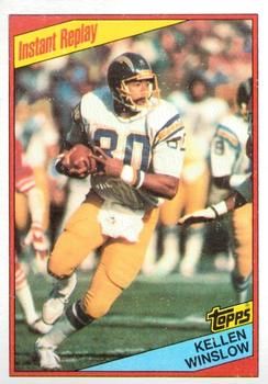 Kellen Winslow 1984 Topps #187 Sports Card