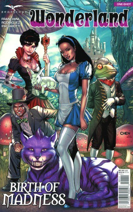 Grimm Fairy Tales Presents: Wonderland - Birth of Madness #1 Comic